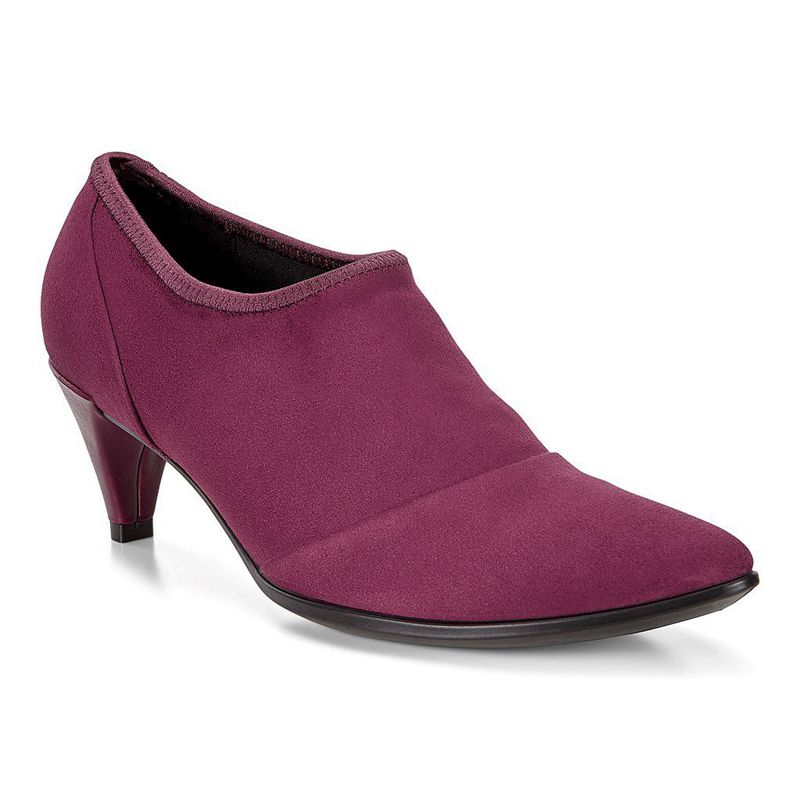 Women Heels Ecco Shape 45 Pointy Sleek - Heels Purple - India UQMLAW609